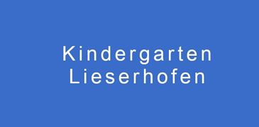 Kindergarten Lieserhofen