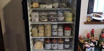 Kühlschrank mit Produkte