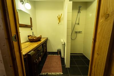 Appartement/Fewo, Toilette und Bad/Dusche getrennt