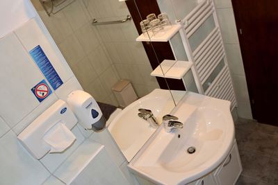 Triple room with shower, toilet and balcony