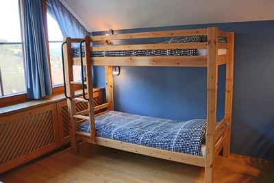 4-bed room without balcony with bunkbed