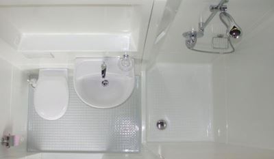 Camera singola, doccia, WC, nord