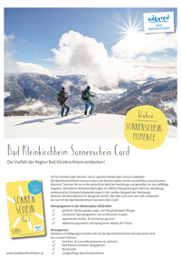 Sonnenschein Card Folder winter 2023/24