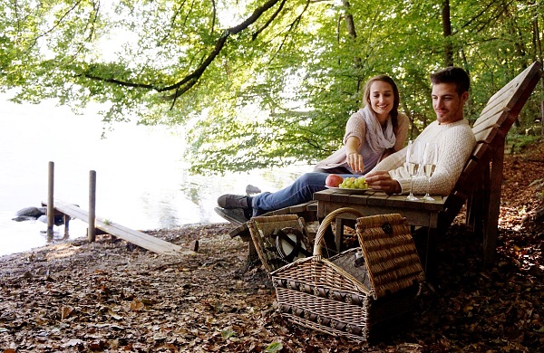 Picknicken an romantischen Plätzen am Südufer des Millstätter Sees.